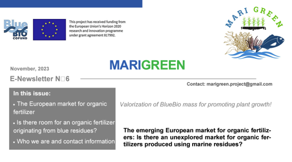 Newsletter on The European market for organic fertilizer